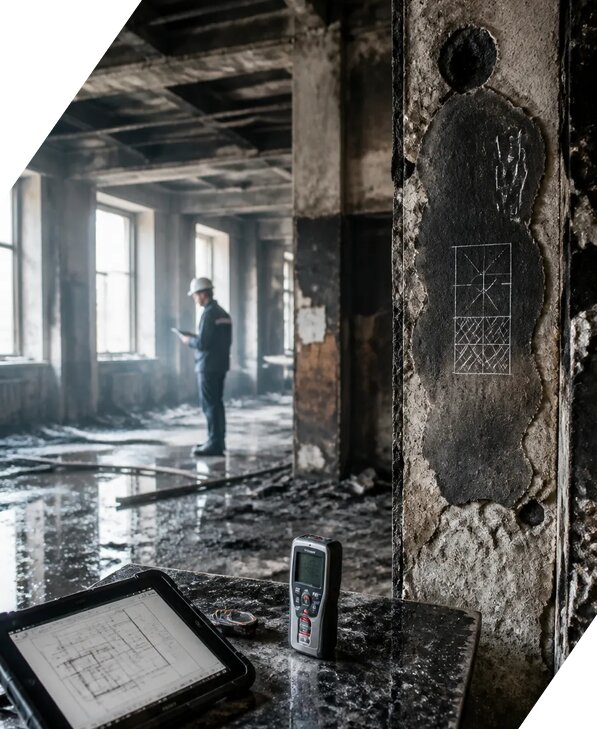 Обследование зданий после пожара в Елабуге от 15192 р. | ЭкспертизаРоссия