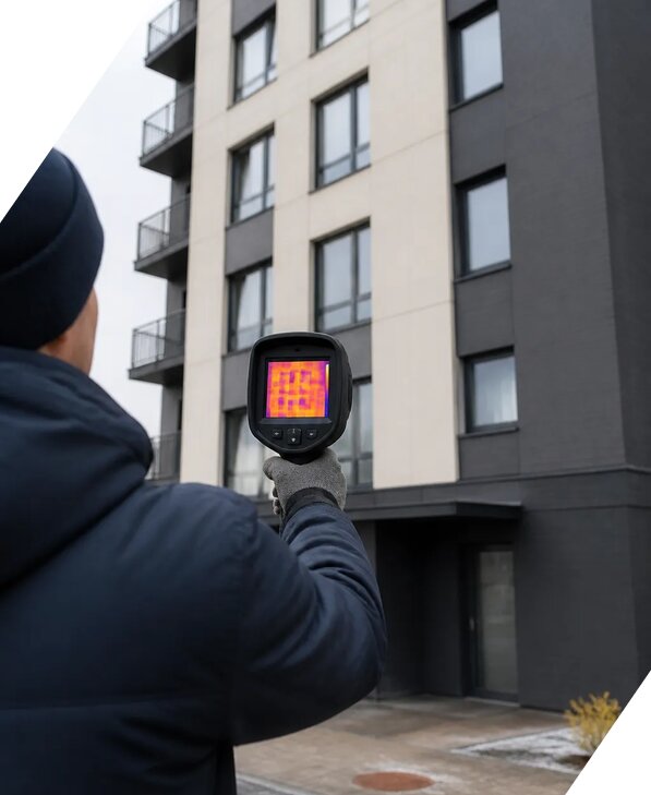 Тепловизионное обследование зданий в Елабуге от 5064 р. | ЭкспертизаРоссия